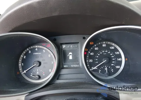 2017 Hyundai Santa Fe Sport 2.4L from USA, damaged, VIN 5XYZU3LBXHG383574